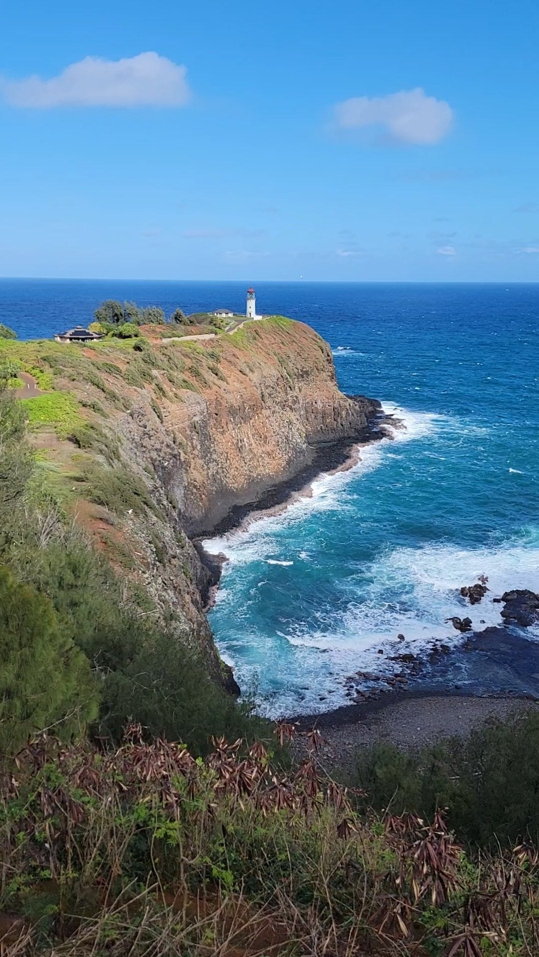 Kīlauea lighthouse on the cliffs of Kauaʻi